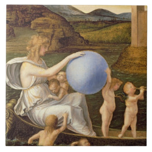 Allegorie des ändernden Vermögens oder Melanchol Fliese