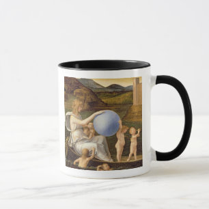 Allegorie des ändernden Vermögens oder Melancholie Tasse