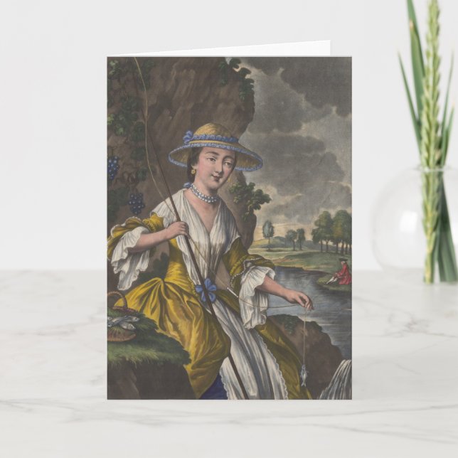 Allegorie des Augusts - Gruß-Karte Karte (Vorderseite)