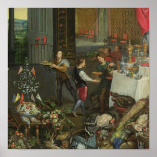 Allegorie des Geschmacks Poster