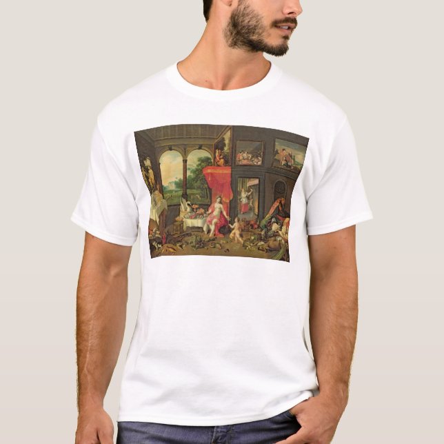 Allegorie des Geschmacks T-Shirt (Vorderseite)