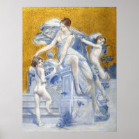 Allegorie des Glücks (1896) Poster
