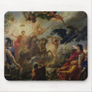 Allegorie des Kampfes von Austerlitz Mousepad