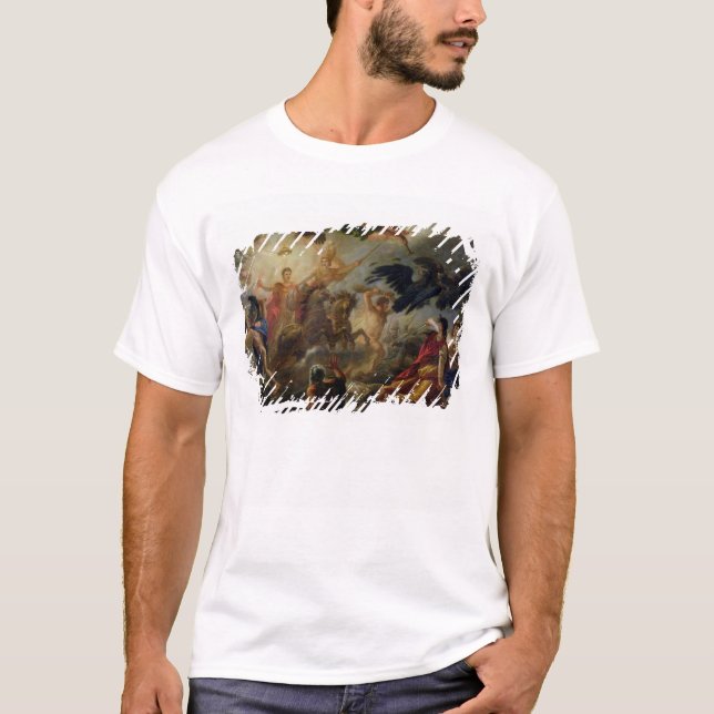 Allegorie des Kampfes von Austerlitz T-Shirt (Vorderseite)
