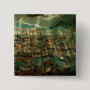 Allegorie des Kampfes von Lepanto Button
