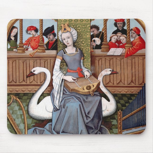 Allegorie von Musik Mousepad (Vorne)