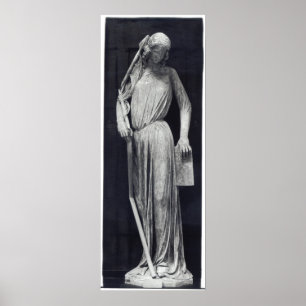 Allegorische Zahl der Synagoge Poster