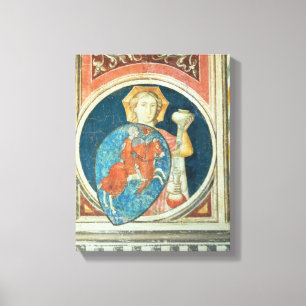 Allegorische Zahl von Mäßigkeit, eins von einige Leinwanddruck