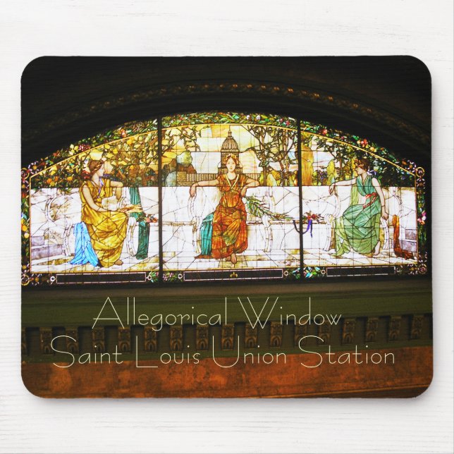 Allegorisches Fenster - St.- Mousepad (Vorne)