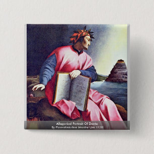 Allegorisches Porträt von Dante Button