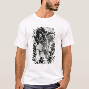 Allegorisches Porträt von Jean de La Fontaine T-Shirt