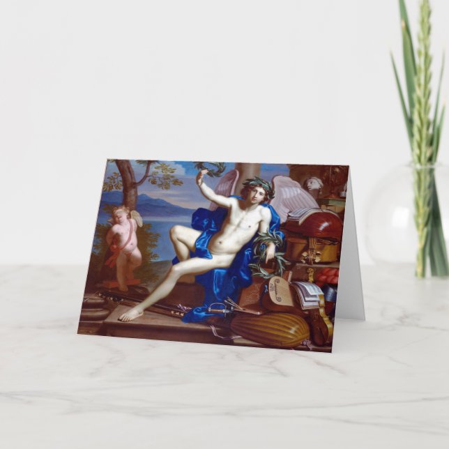 Allegory of Sacred and Profane Love Fine Art Card Karte (Vorderseite)