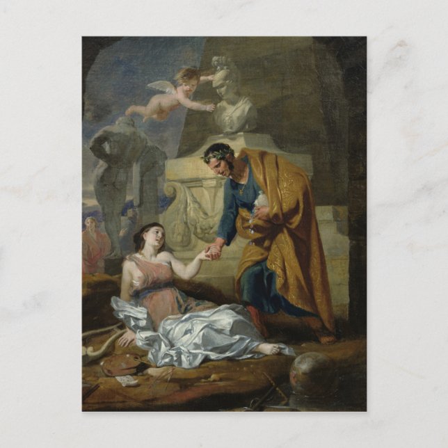 Allegory of the Arts and Patronage Postkarte (Vorderseite)