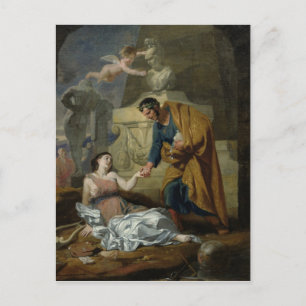 Allegory of the Arts and Patronage Postkarte