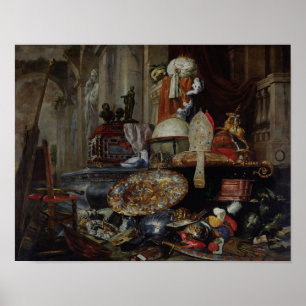 Allegory of the Vanities of the World, 1663 Poster