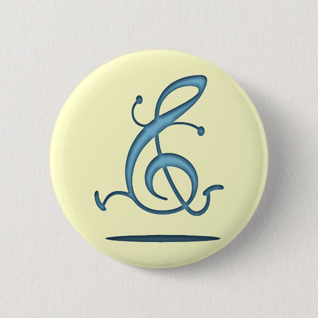 Allegro Clef Button (Vorderseite)