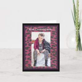 Allein fahren und LOST Card erhalten Karte