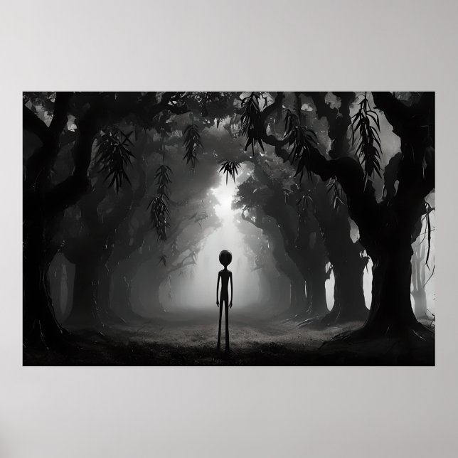 Allein im Wald - Alien Encounter Poster (Vorne)