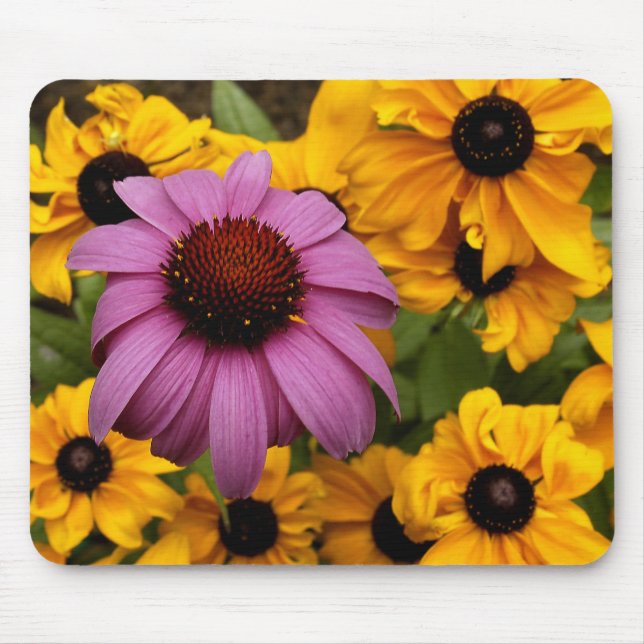 Allein in der Menge Mousepad (Vorne)