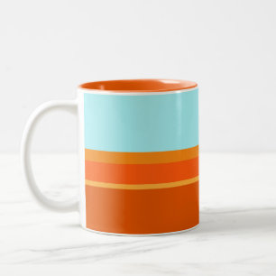 Allein in der Wüste Zweifarbige Tasse