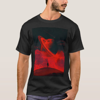 Allein mit dem Mond T-Shirt