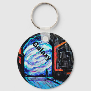 Allein mit dem Shiny Abyss Schlüsselanhänger