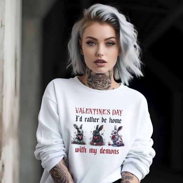 Allein mit meinen Dämonen Sweatshirt (Von Creator hochgeladen)