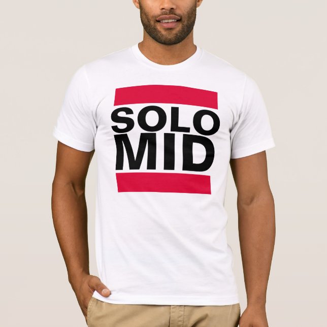 Allein mittleres Shirt (Vorderseite)