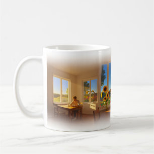 Allein Nicht Einsam Goldenes Zimmer Einsamkeit Tas Kaffeetasse