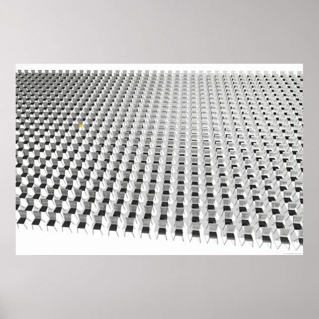 allein oder einzigartig poster (Vorne)