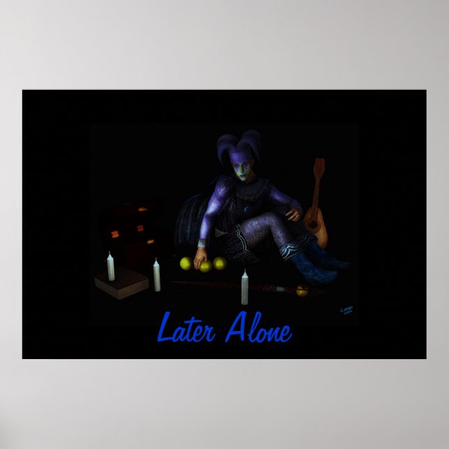 Allein später poster (Vorne)