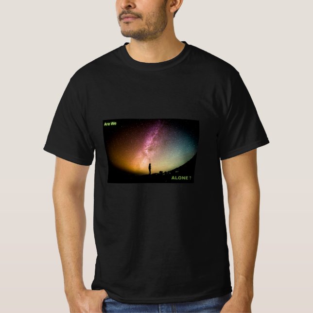 Allein? T-Shirt (Vorderseite)
