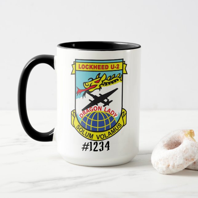 Allein Tasse 15oz des Kaffee-U-2 (Mit Donut)