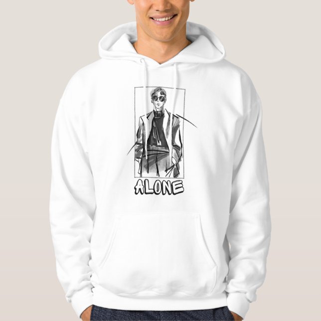 Allein Trendy Hoodie (Vorderseite)