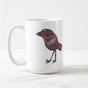 Allein Vogel-Petroglyphe, allein Tasse des Bild-4