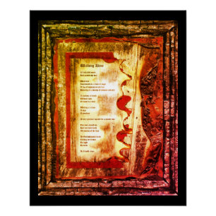 Allein zu Fuß Poster