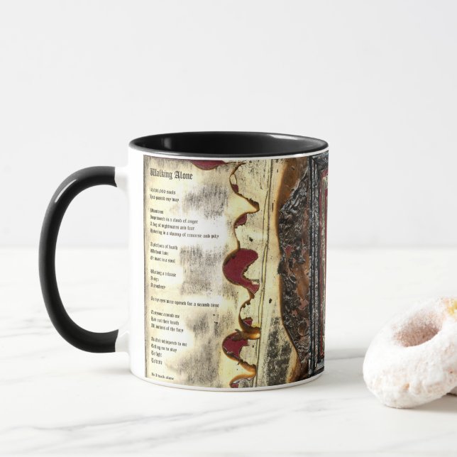 Allein zu Fuß Tasse (Mit Donut)