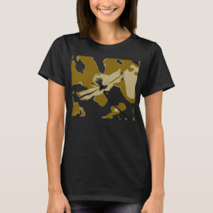 Alleine Blume c.1982 - T - Shirt für Vintage Kunst