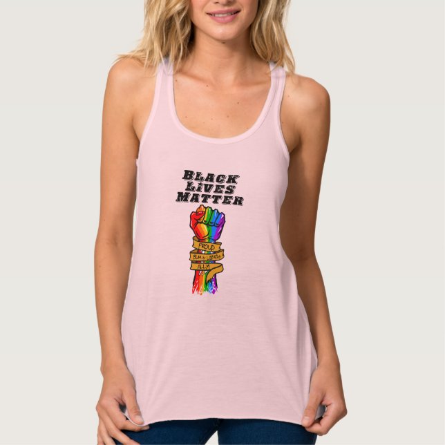 Alleinfluss Tank Top (Vorderseite)