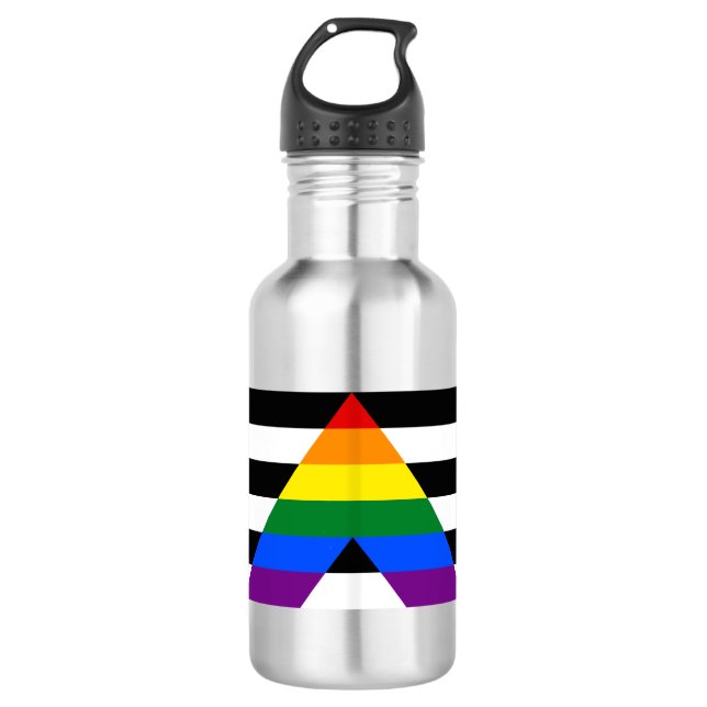 Alleinstolz Edelstahlflasche (Vorderseite)