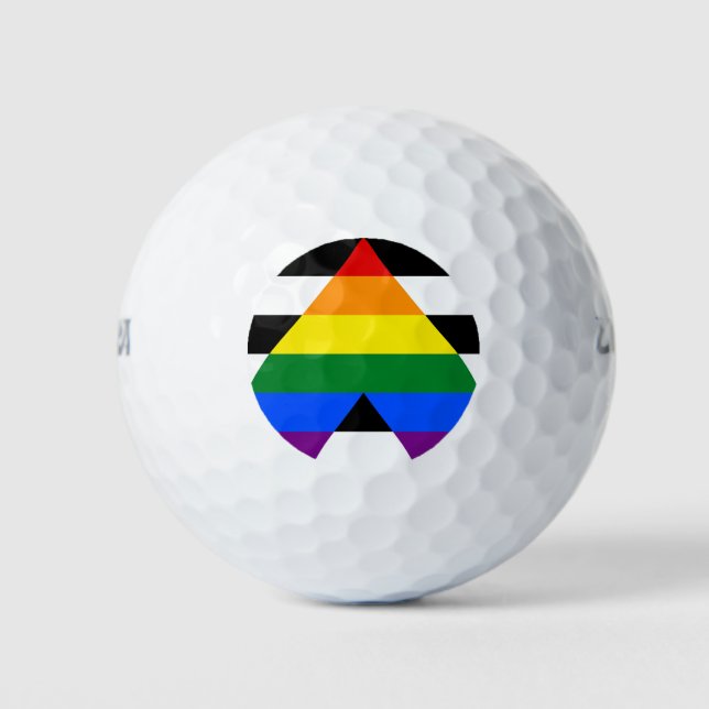 Alleinstolz Golfball (Vorderseite)