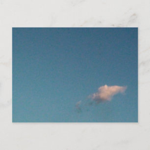 Alleinwolke Postkarte