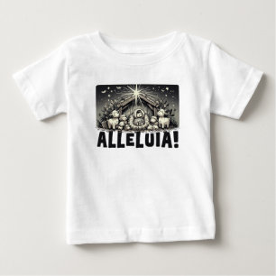 Alleluia!: Freude der Geburt Baby T-shirt