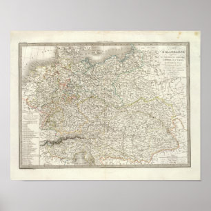 Allemagne - Deutschland Poster