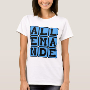Allemande, Barocktanz T-Shirt