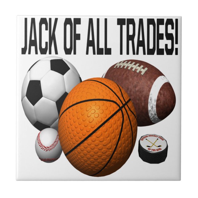 Allen Jack von handelt Fliese (Vorderseite)