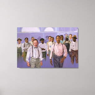 Allen Schwierigkeiten zum Trotz 2003 Leinwanddruck