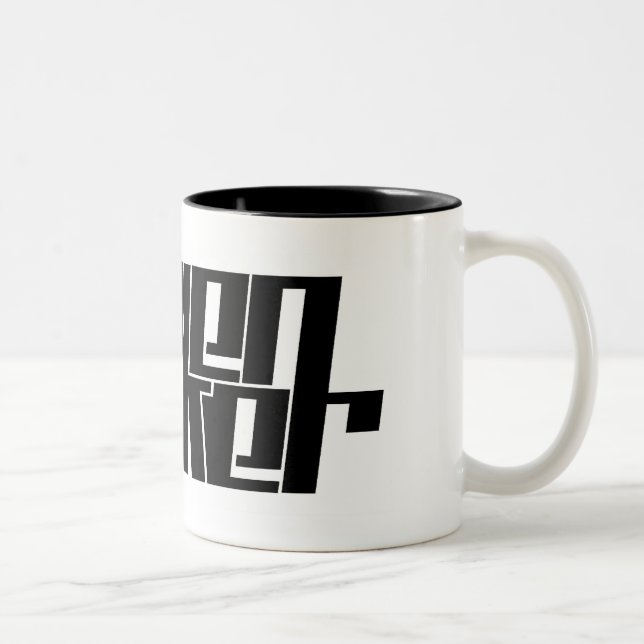 Allen-Wanderer-Tasse Zweifarbige Tasse (Rechts)