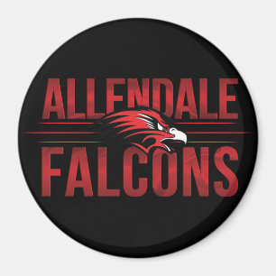 Allendale Falcons #2 Magnet