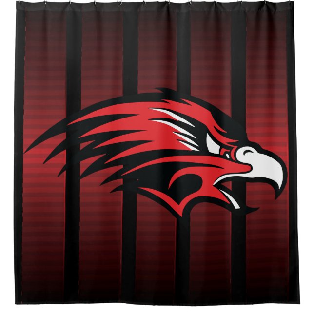 Allendale Falcons #3 Duschvorhang (Vorderseite)
